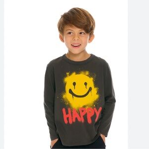 Chaser Happy Graffiti Long Sleeve T shirt